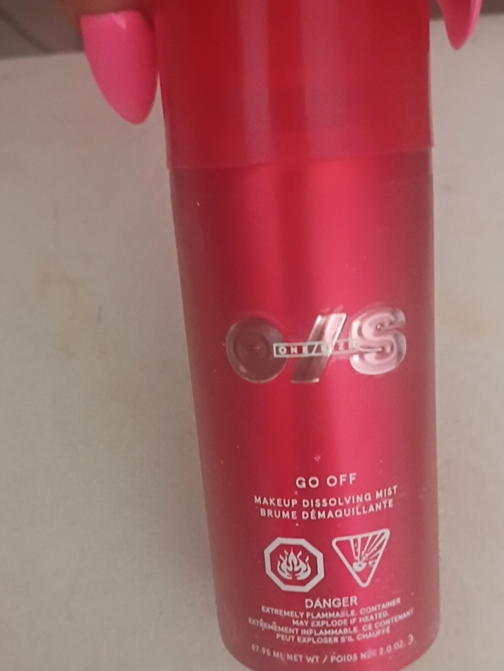 Patrick Stars Go Off Makeup Dissolving Mist
